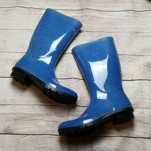 Columbia Tall Blue Rain Boots